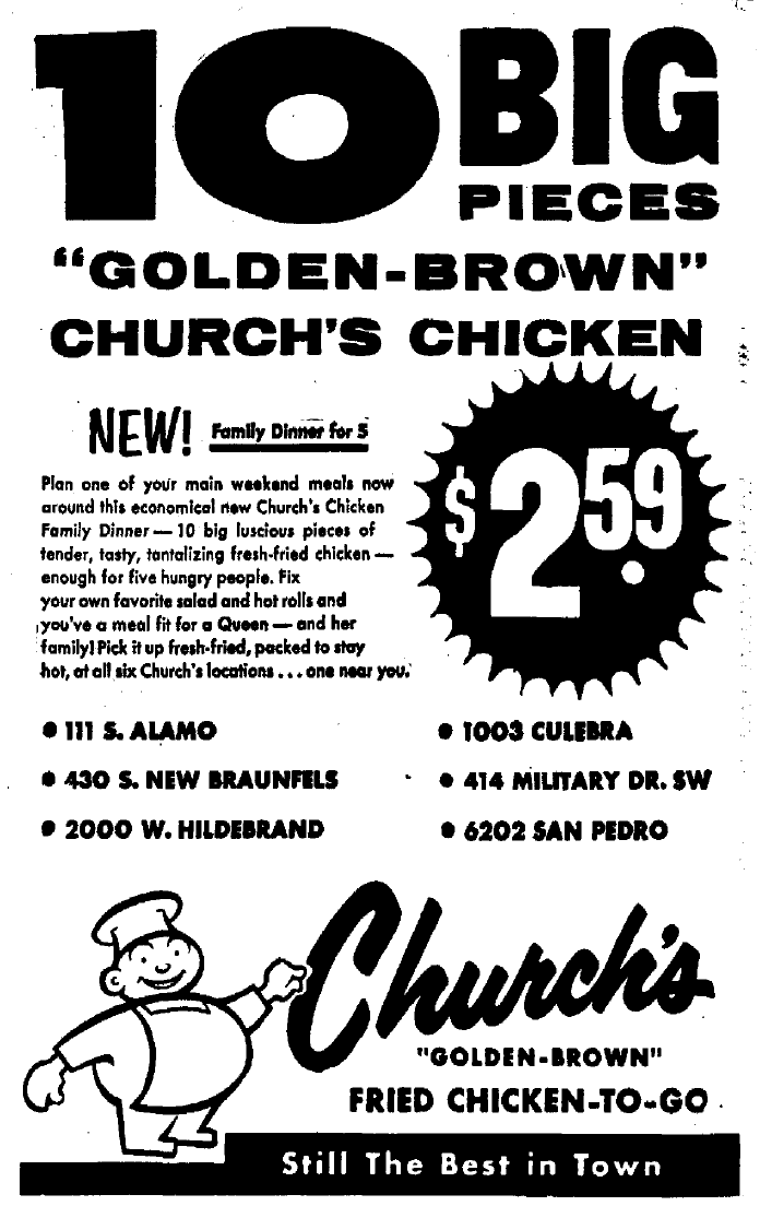 Church's Chicken: A San Antonio-born Legacy — ScoutSA
